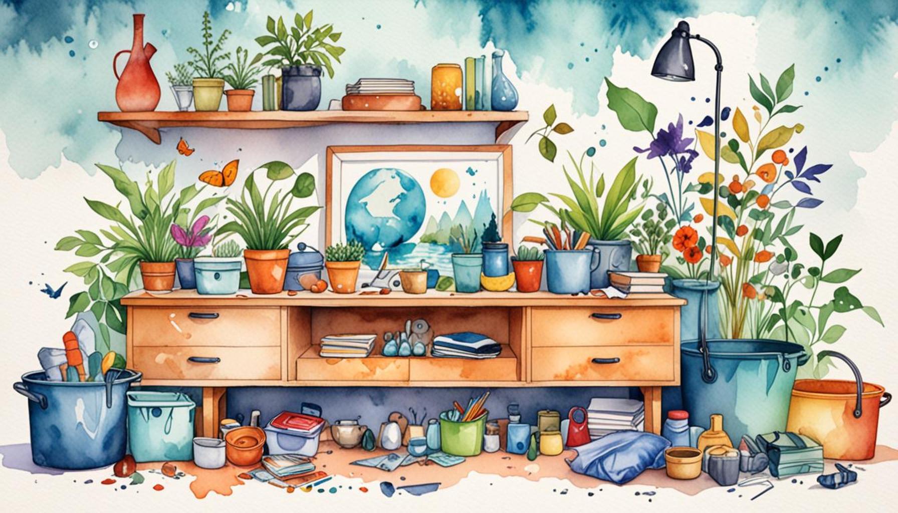 The Impact of Reducing Clutter on Sustainability: Living with Less for a Better Future