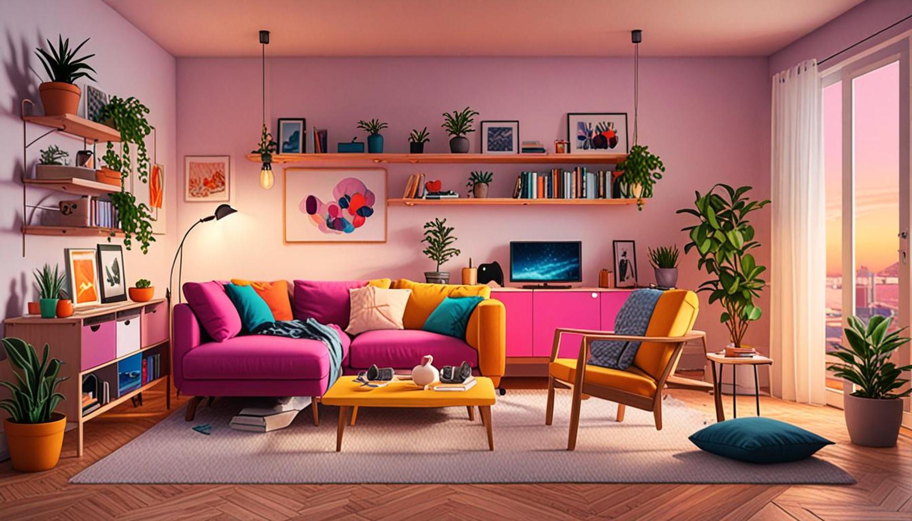 Living Spaces: Creating Cozy Environments with Smart Furniture and Space Optimization